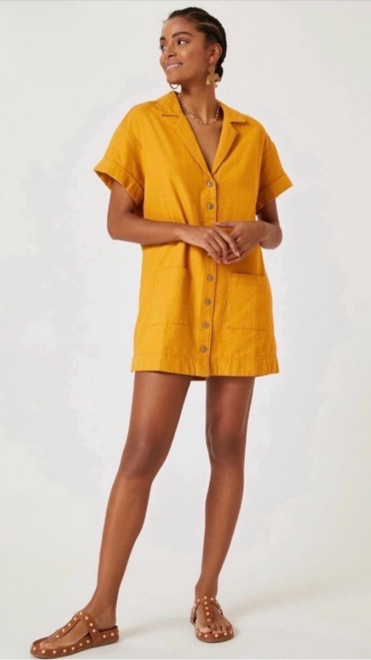 ANTHROPOLOGIE Pilcro
Button Down Shirt Dress