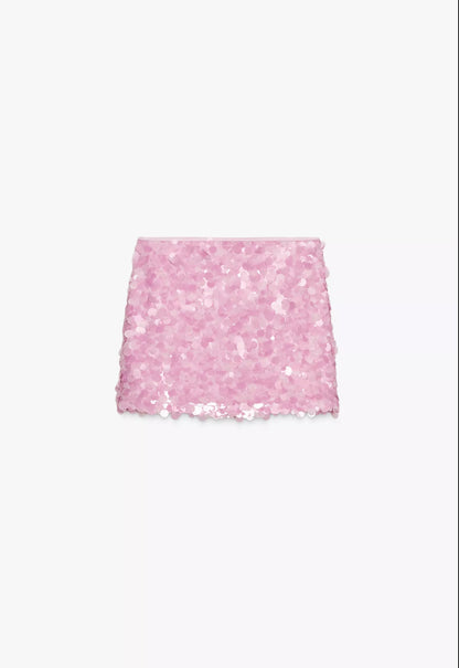 ZARA Sequin Mini Skirt