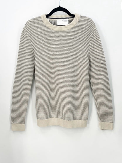SELECTED HOMME Robin Organic Cotton Crew Neck Sweater