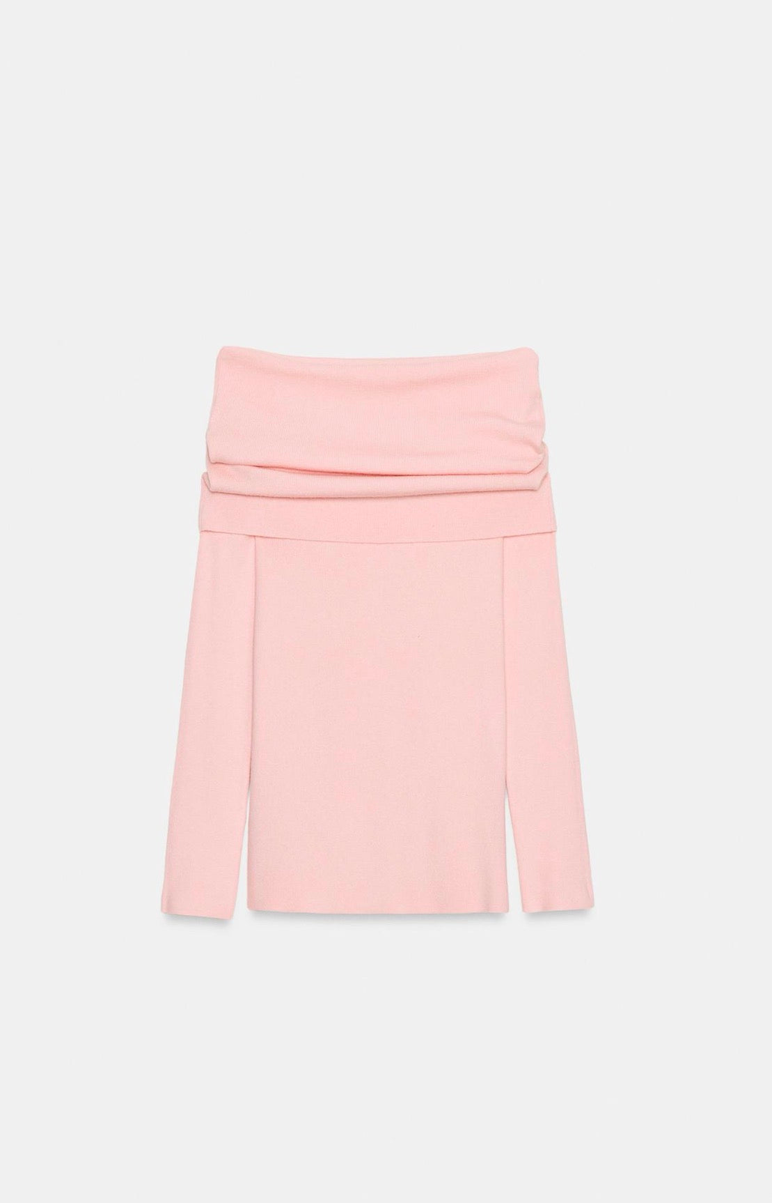 ZARA Off Shoulder Knit Sweater
