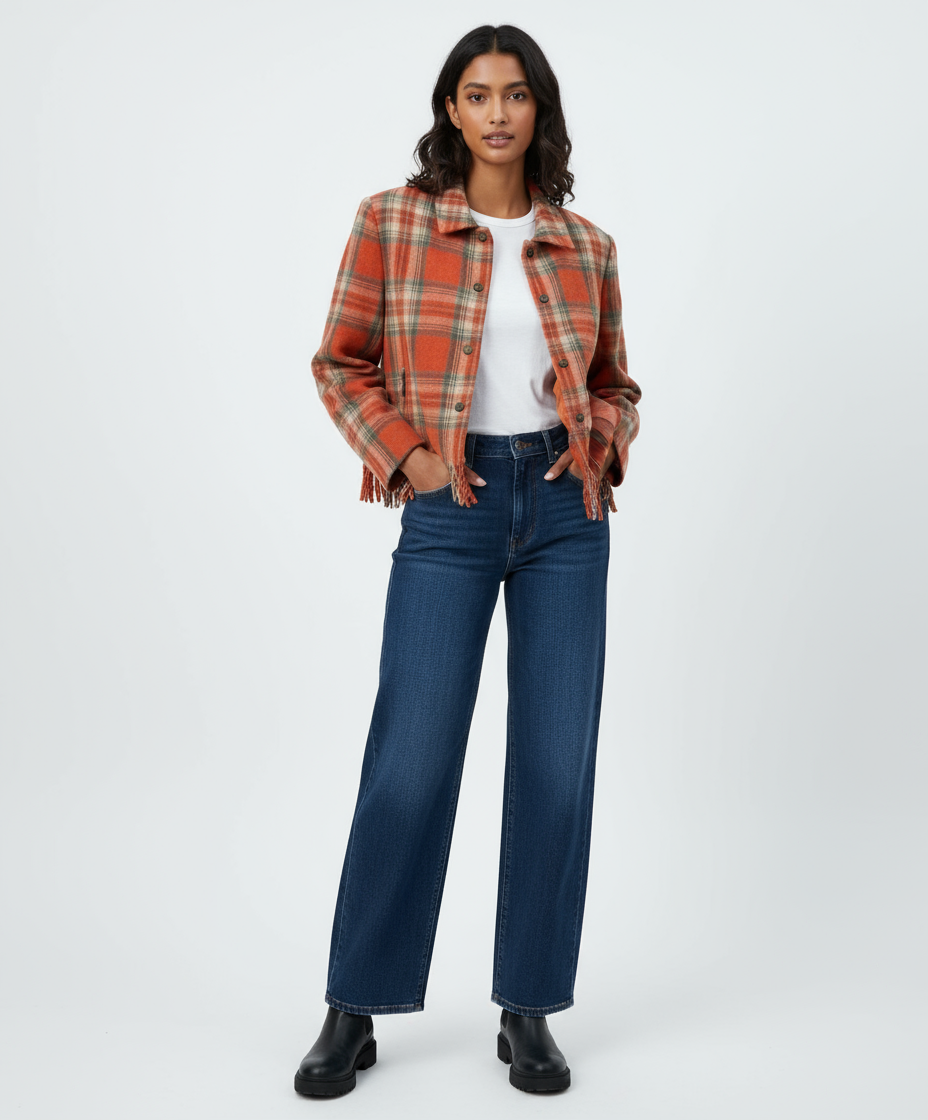 Vintage BLU'S Plaid Jacket