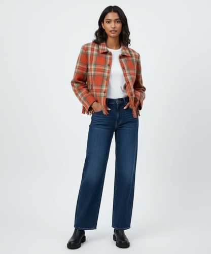 Vintage BLU'S Plaid Jacket