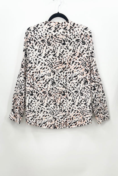 CALVIN KLEIN Animal Print Blouse