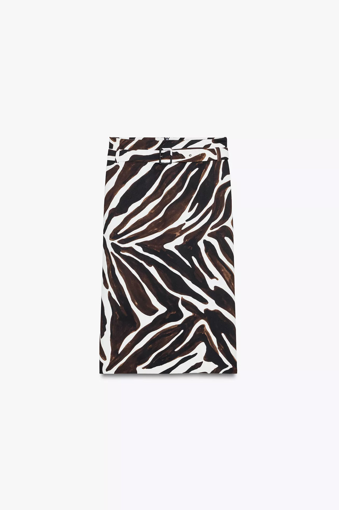 ZARA Animal Print Pencil Skirt ZW Collection