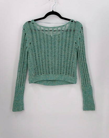 Free People Open Knit Sweater
