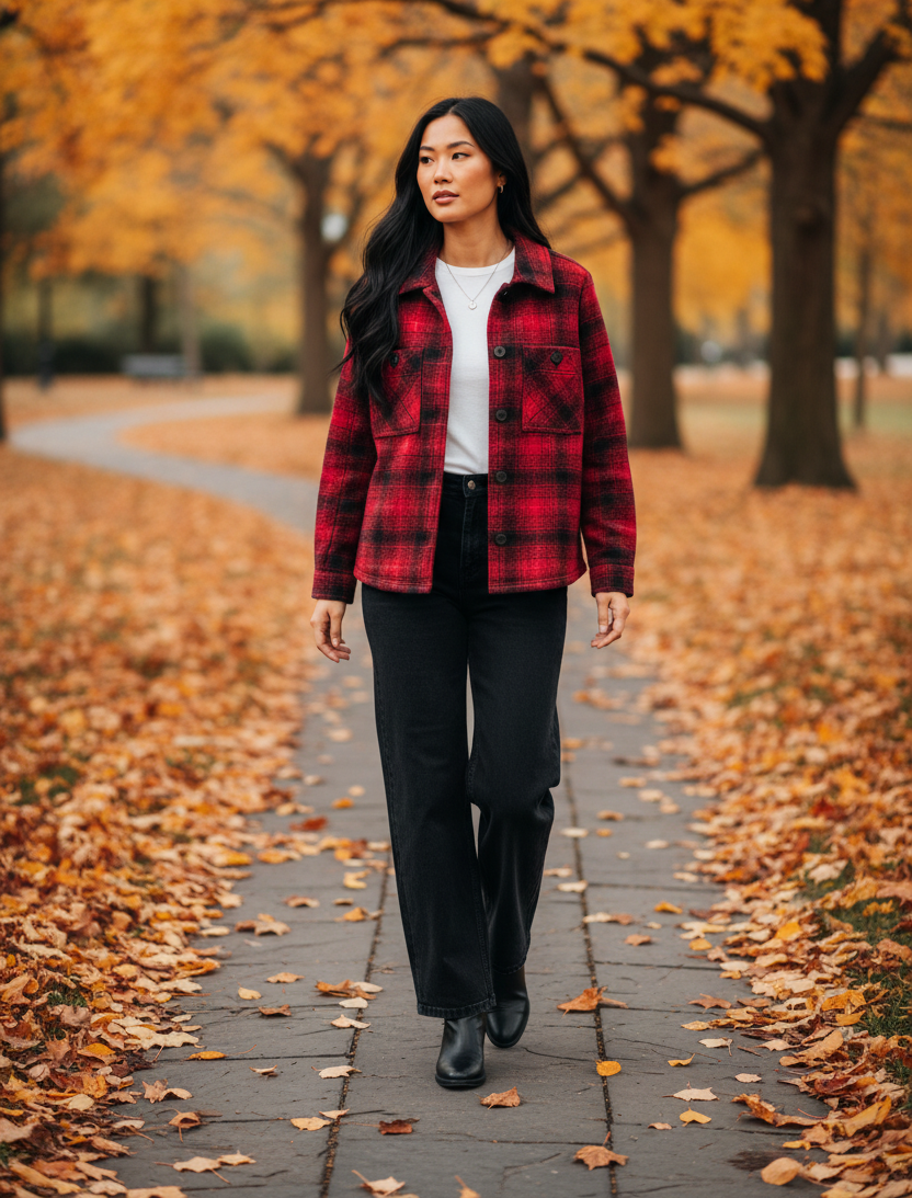 NORTHERN REFLECTIONS Plaid Jacket