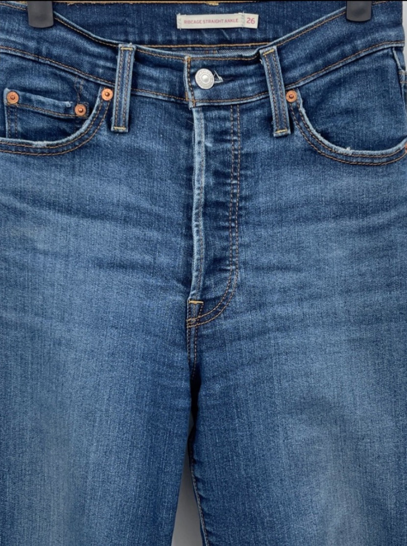 LEVI'S Ribcage Straight Ankle Women's Jeans