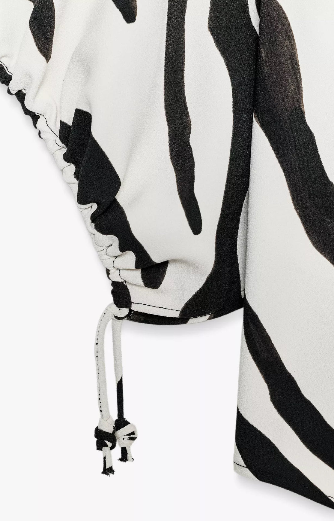 ZARA ZW COLLECTION Animal Print Top