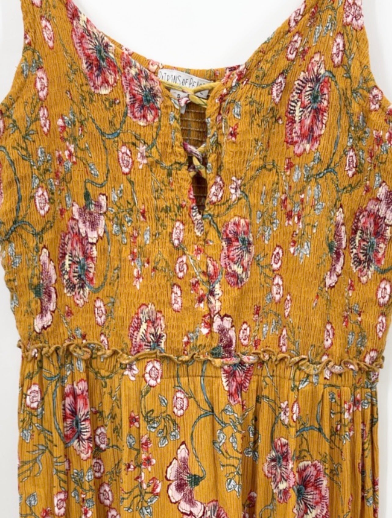 PATRONS OF PEACE Floral Dress