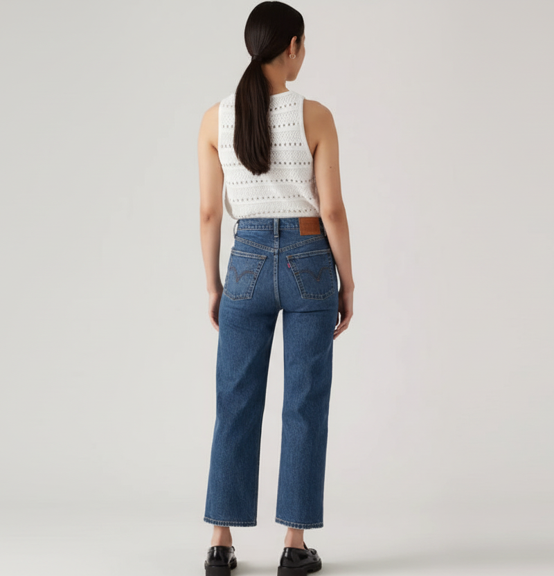 LEVI'S Ribcage Straight Ankle Women's Jeans