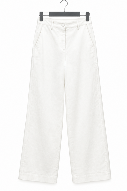 Aritzia THE GROUP BABATON
High-Rise Wide-Leg Pants in
White