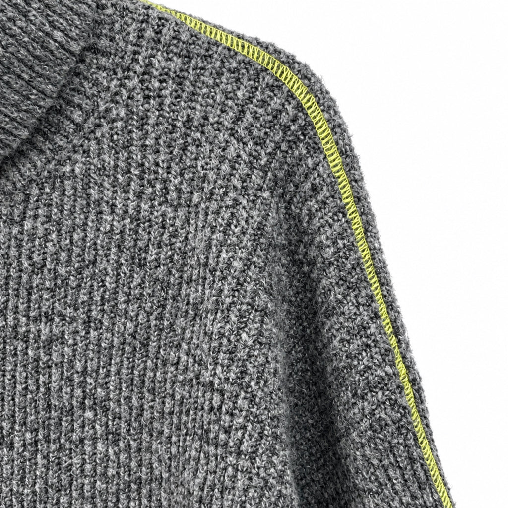 TOPSHOP Oversized Turtleneck Cropped Sweater