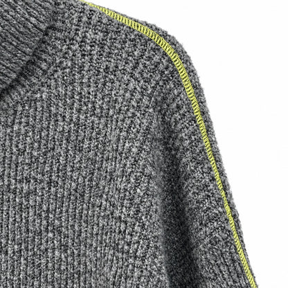 TOPSHOP Oversized Turtleneck Cropped Sweater