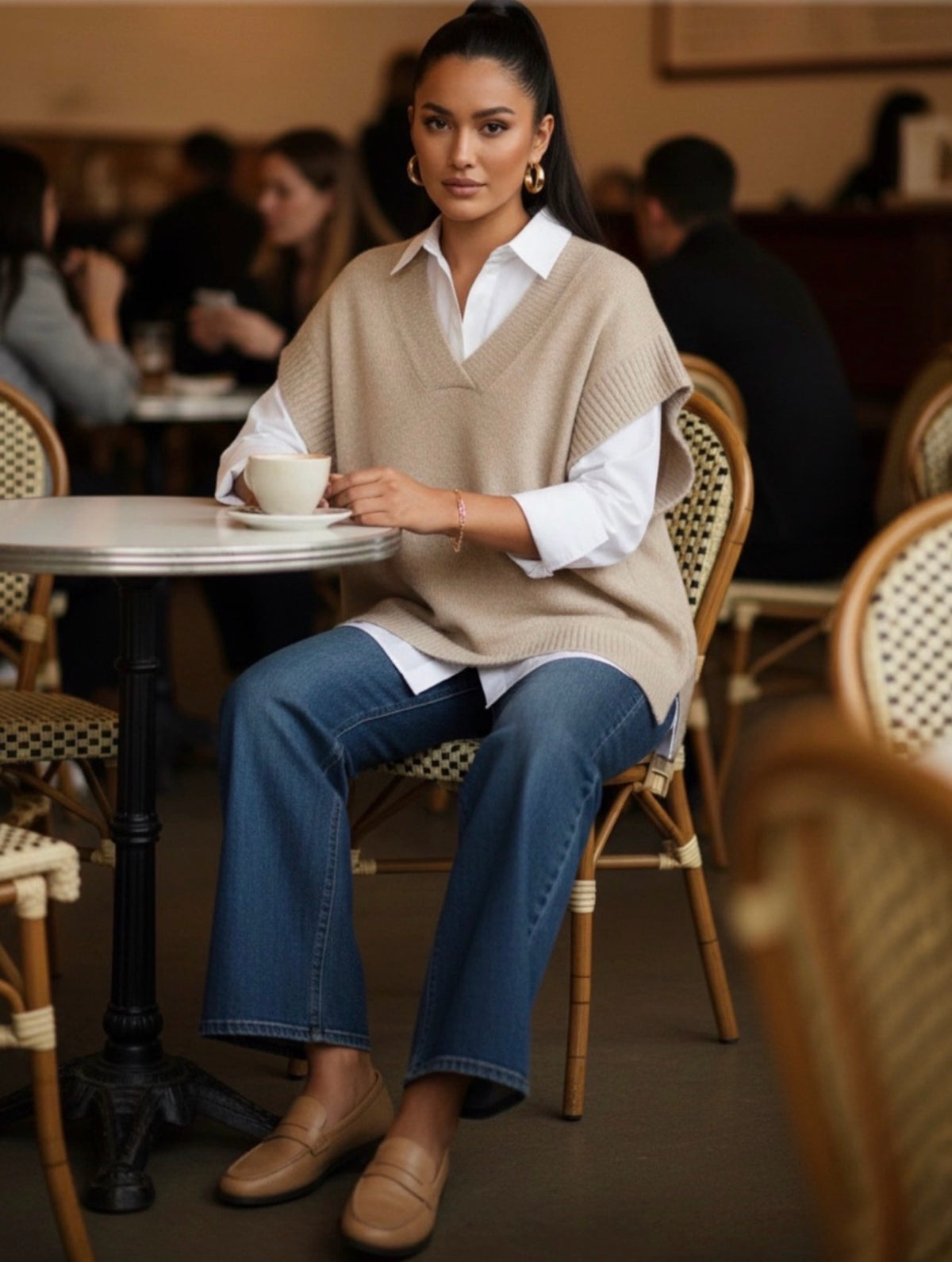 ZARA Oversized Sweater
Vest