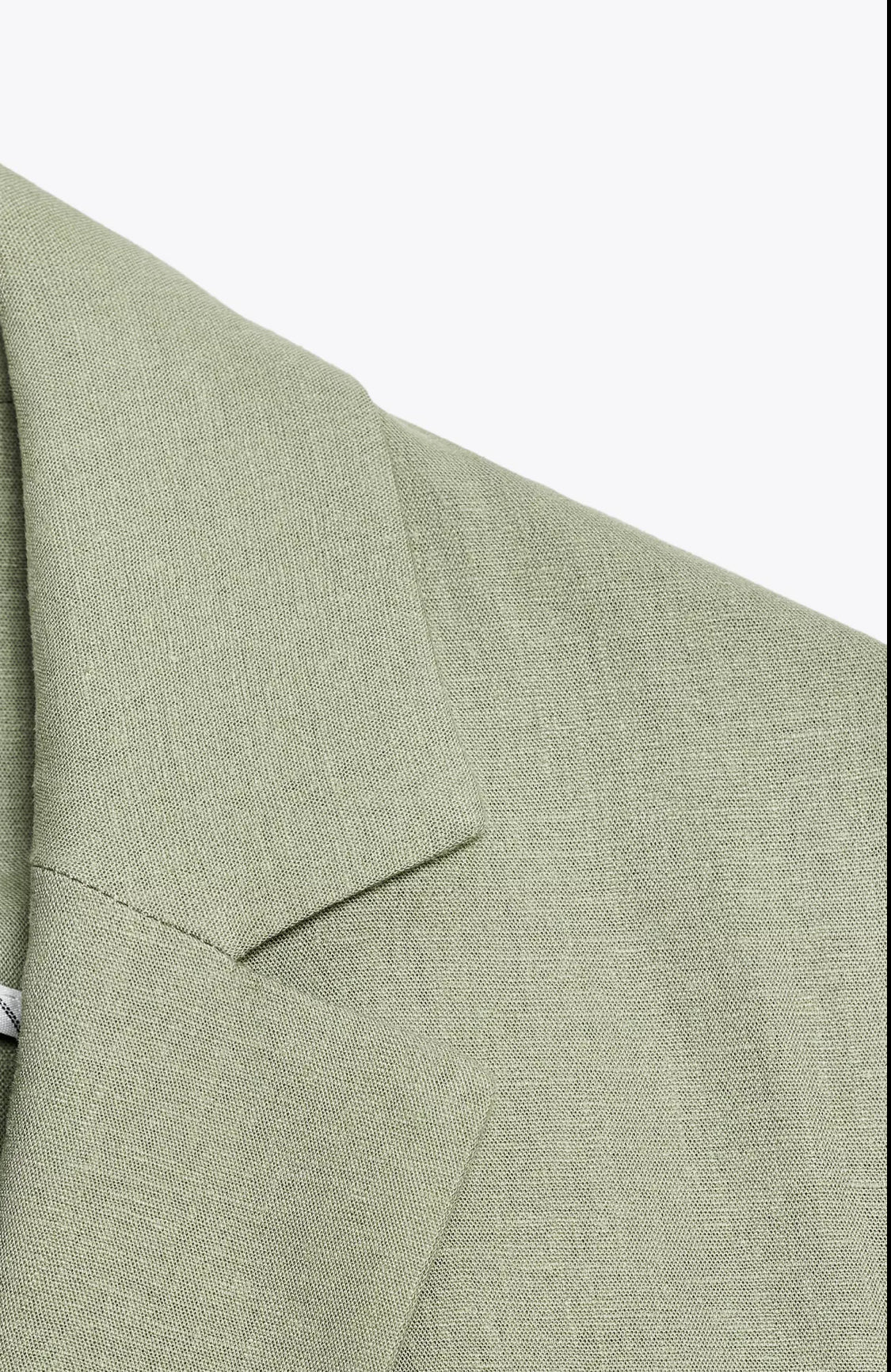 ZARA Linen Short Sleeve Blazer