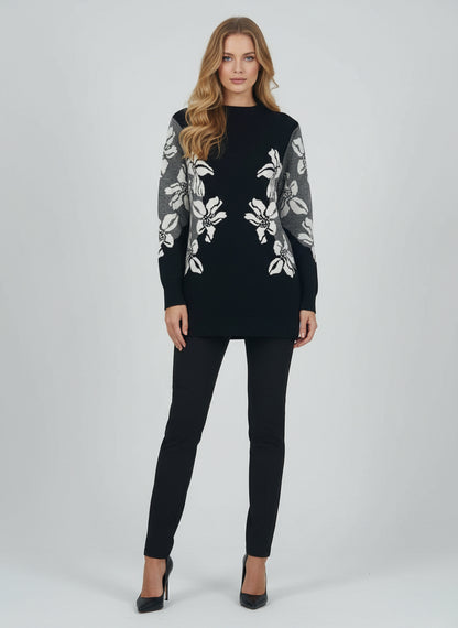 La Madona Floral Sweater