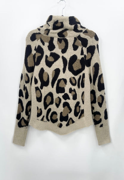 RAG SUPPLY Leopard Print Sweater