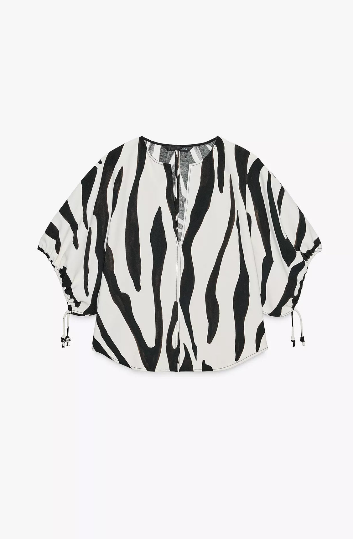 ZARA ZW COLLECTION Animal Print Top