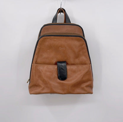 Vintage OPALE Caramel
Brown Leather Backpack