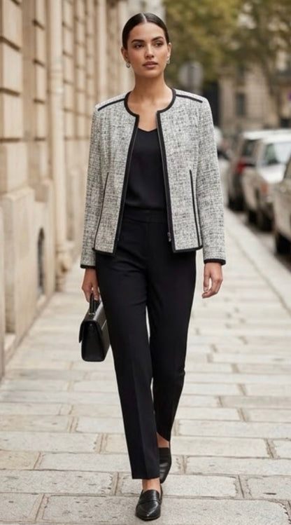 ANNE KLEIN Tweed Jacket