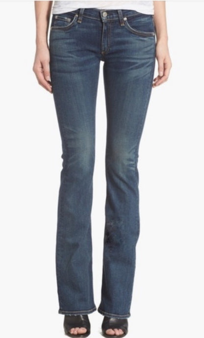 RAG & BONE Stiletto Boot Jeans Faded Low RiseDenim Jeans/Bishop