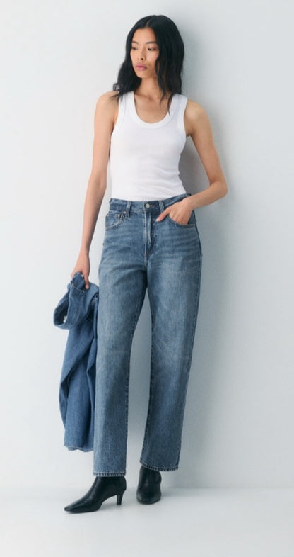 DENIM FORUM The '90s Marlo Hi-rise Baggy Jeans