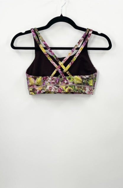 LULULEMON Rare Energy Bra Nulux /Inflorescent Multi