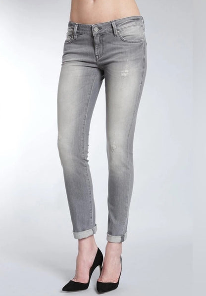MAVI Emma Boyfriend Medium Rise Slim Jeans