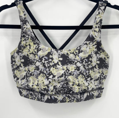 LULULEMON Energy Bra
Crosscourt Petal Black Clarity Yellow / Black