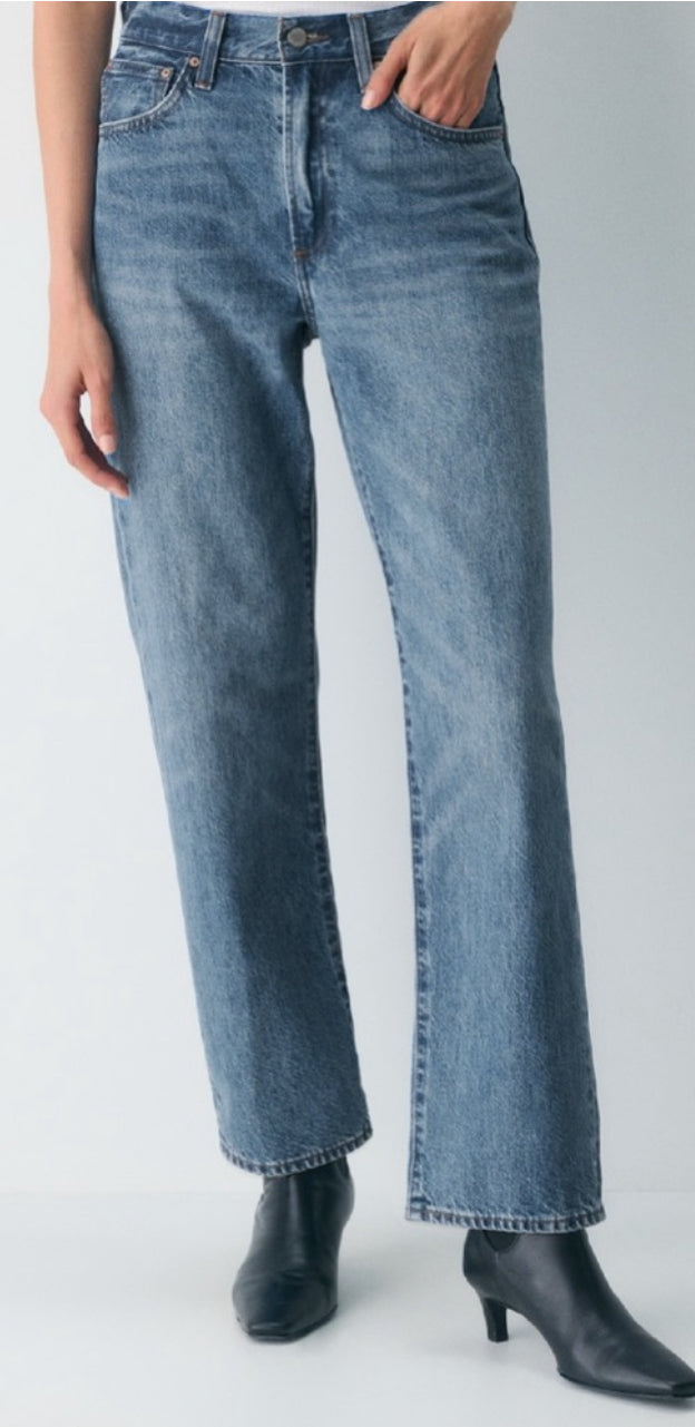 DENIM FORUM The '90s Marlo Hi-rise Baggy Jeans
