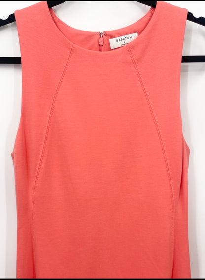 Aritzia BABATON Miguel Dress -Coral Beach