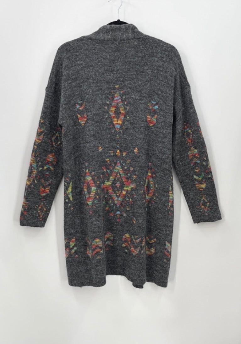 Dreamers Aztec Print Cardigan