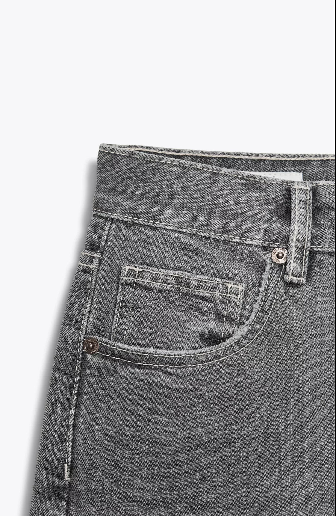 ZARA TRF High Waist Wide Leg Full Length Jeans