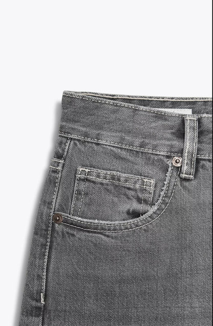 ZARA TRF High Waist Wide Leg Full Length Jeans