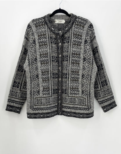 Vintage NOR' EASTERLY Wool Blend Cardigan