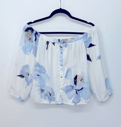 DYNAMITE Off Shoulder Blouse