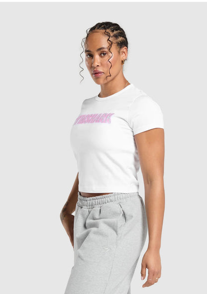 Gymshark Diamanté Baby Tee