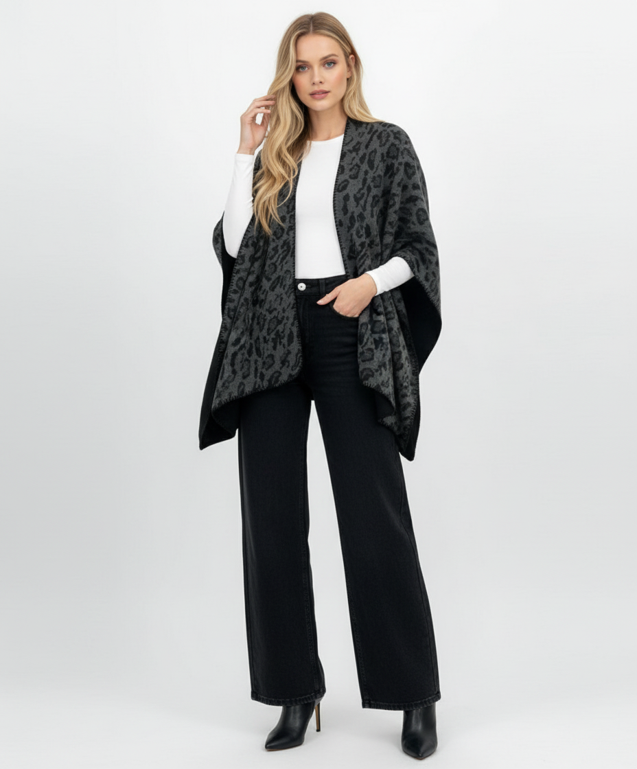 Cejon Animal Print Cape