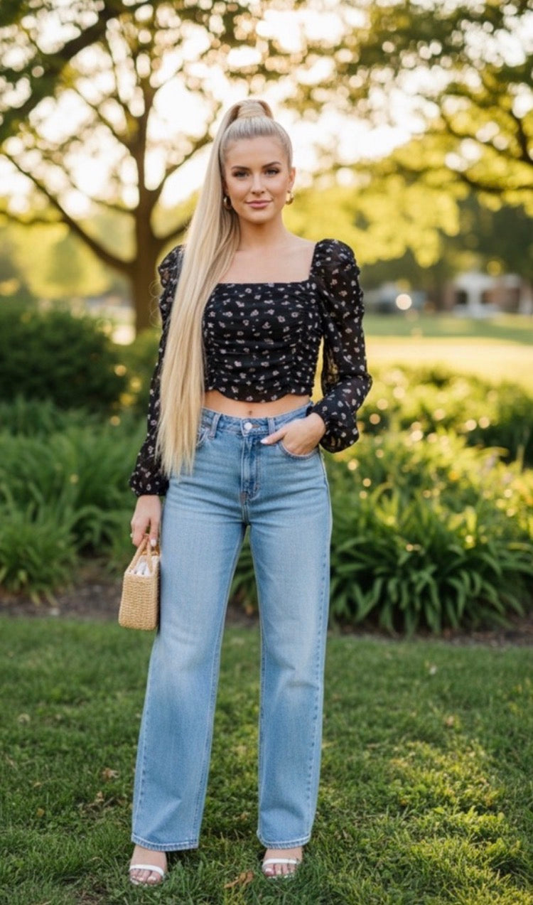 H&M Floral Blouse
