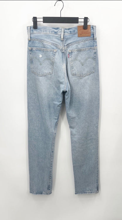 LEVI'S 501 Blue Distressed Jeans