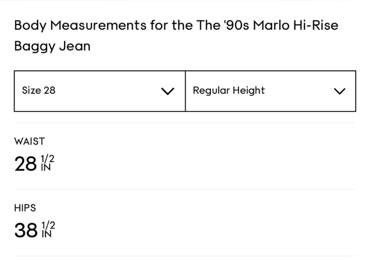 DENIM FORUM The '90s Marlo Hi-rise Baggy Jeans