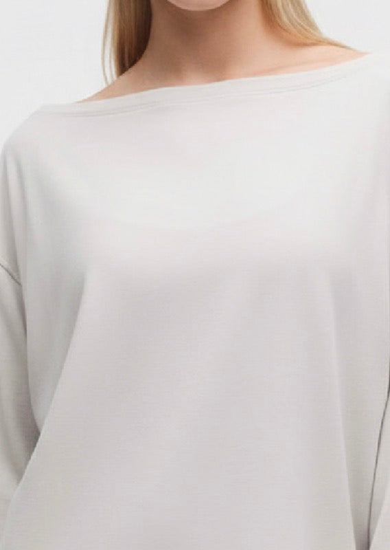 LULULEMON BeCalm Oversized Boatneck Long-Sleeve Shirt