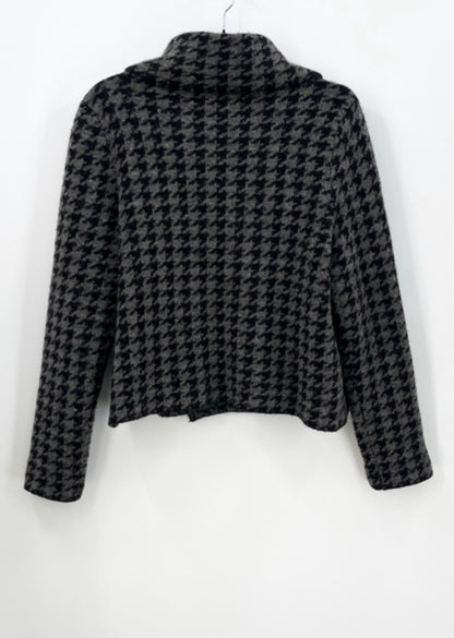 ELLEN TRACY Houndstooth Sweater Jacket