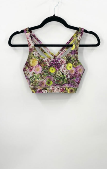 LULULEMON Rare Energy Bra Nulux /Inflorescent Multi