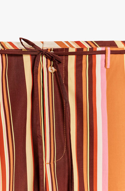 ZARA ZW Collection Striped Flare Pants