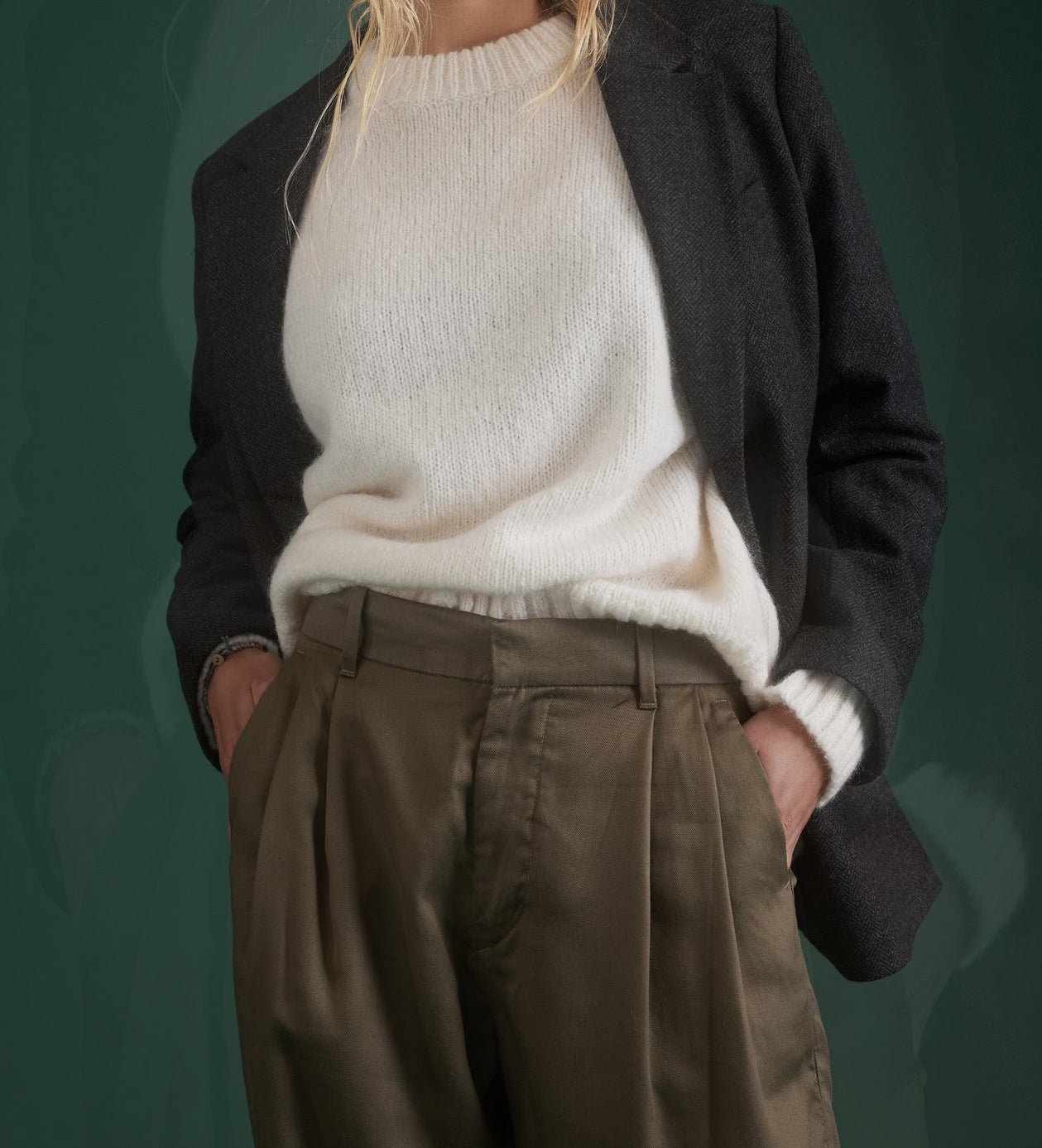 American Eagle77 Premium Pleated Trouser Pant