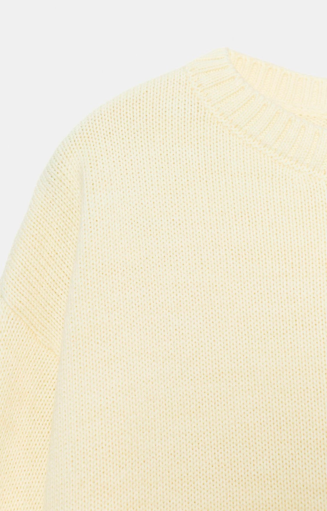 ZARA Cropped Knit Sweater