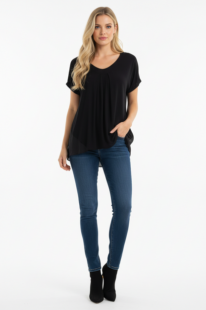 Halston Short Sleeve Top