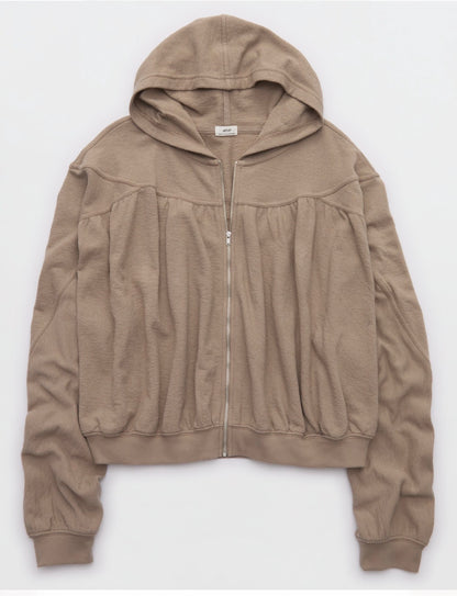 AERIE Soft Life Full Zip Sweatshirt