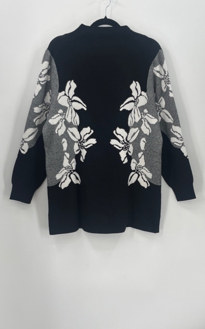 La Madona Floral Sweater